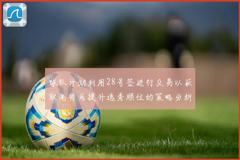 球队计划利用28号签进行交易以获取老将或提升选秀顺位的策略分析